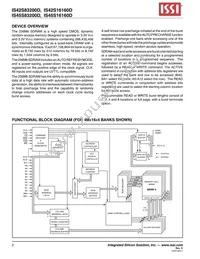 IS45S16160D-7TLA2-TR Datasheet Page 2