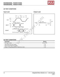 IS45S16160G-7CTLA2 Datasheet Page 20