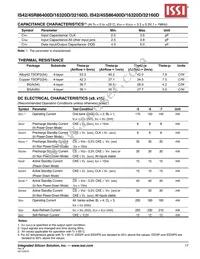 IS45S16320D-7CTLA2 Datasheet Page 17