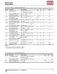 IS45S16400J-6TLA2-TR Datasheet Page 15