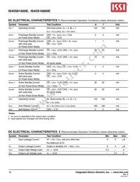 IS45S16800E-7TLA2-TR Datasheet Page 16