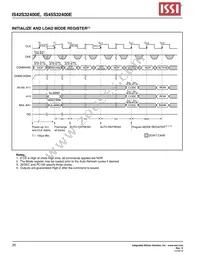 IS45S32400E-7TLA2-TR Datasheet Page 20