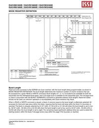 IS45VM16800E-75BLA2-TR Datasheet Page 9