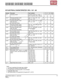 IS45VM16800E-75BLA2-TR Datasheet Page 17