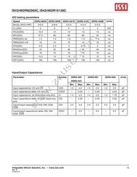 IS46DR16128C-3DBLA2 Datasheet Page 15