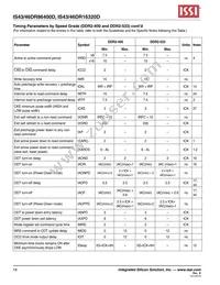 IS46DR16320D-25DBLA2 Datasheet Page 18