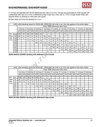 IS46DR16320D-25DBLA2 Datasheet Page 23