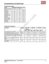 IS46DR16320E-3DBLA2 Datasheet Page 15