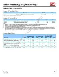 IS46DR81280B-3DBLA2 Datasheet Page 18