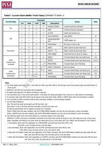 IS46LR16320C-6BLA2 Datasheet Page 18