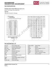 IS46R16160F-6BLA2 Datasheet Page 7