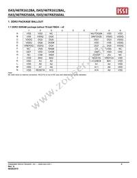 IS46TR16128A-15HBLA1 Datasheet Page 2