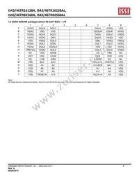 IS46TR16128A-15HBLA1 Datasheet Page 3