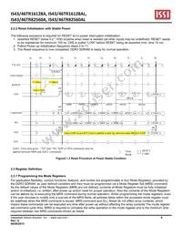 IS46TR16128A-15HBLA1 Datasheet Page 9