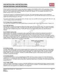 IS46TR16128A-15HBLA1 Datasheet Page 14