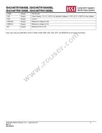 IS46TR16640BL-125JBLA2-TR Datasheet Page 4