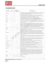 IS49FL004T-33VCE Datasheet Page 5