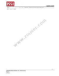 IS49FL004T-33VCE Datasheet Page 6