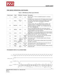 IS49FL004T-33VCE Datasheet Page 14