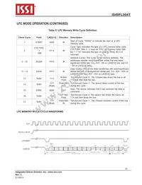 IS49FL004T-33VCE Datasheet Page 23