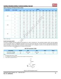 IS49NLC96400-33BLI Datasheet Page 18