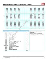 IS49NLS18160-33WBLI Datasheet Page 4