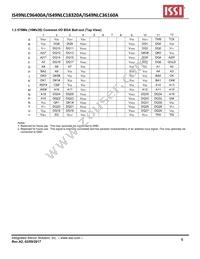 IS49NLS96400A-25WBL Datasheet Page 5