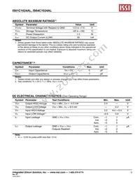 IS61C1024AL-12TI-TR Datasheet Page 3