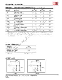 IS61C1024AL-12TI-TR Datasheet Page 5