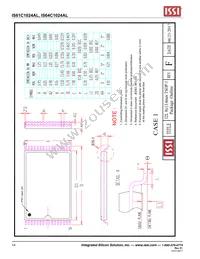 IS61C1024AL-12TI-TR Datasheet Page 14