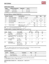 IS61C256AL-12TLI-TR Datasheet Page 3