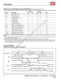 IS61C256AL-12TLI-TR Datasheet Page 6