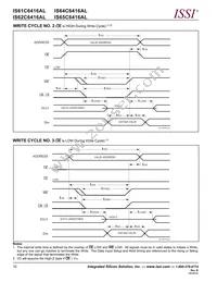 IS61C6416AL-12TI-TR Datasheet Page 10