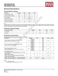 IS61DDB21M18C-250M3L Datasheet Page 12