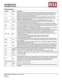 IS61DDB251236A-250M3L Datasheet Page 3