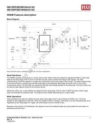 IS61DDP2B22M18A-400M3L Datasheet Page 4