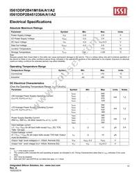 IS61DDP2B451236A-400M3L Datasheet Page 15