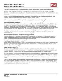 IS61DDPB22M18A-400M3L Datasheet Page 5