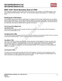 IS61DDPB22M18A-400M3L Datasheet Page 21