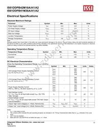 IS61DDPB44M18A-400M3L Datasheet Page 15