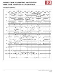 IS61LF12836A-7.5B2I-TR Datasheet Page 18