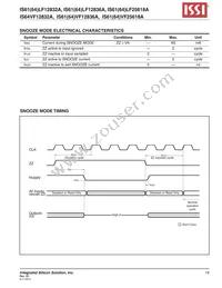 IS61LF12836A-7.5B2I-TR Datasheet Page 19