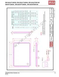 IS61LF12836A-7.5B2I-TR Datasheet Page 23