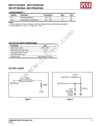 IS61LF204818A-7.5TQLI Datasheet Page 11