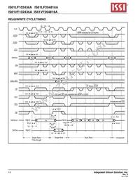 IS61LF204818A-7.5TQLI Datasheet Page 14