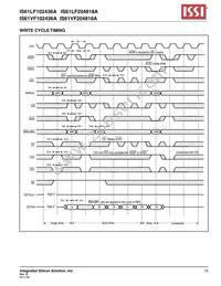 IS61LF204818A-7.5TQLI Datasheet Page 15