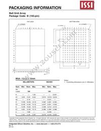 IS61LF204818A-7.5TQLI Datasheet Page 20