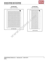 IS61LF25636B-7.5TQLI Datasheet Page 3