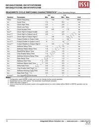 IS61LF25636B-7.5TQLI Datasheet Page 16