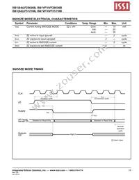 IS61LF25636B-7.5TQLI Datasheet Page 19